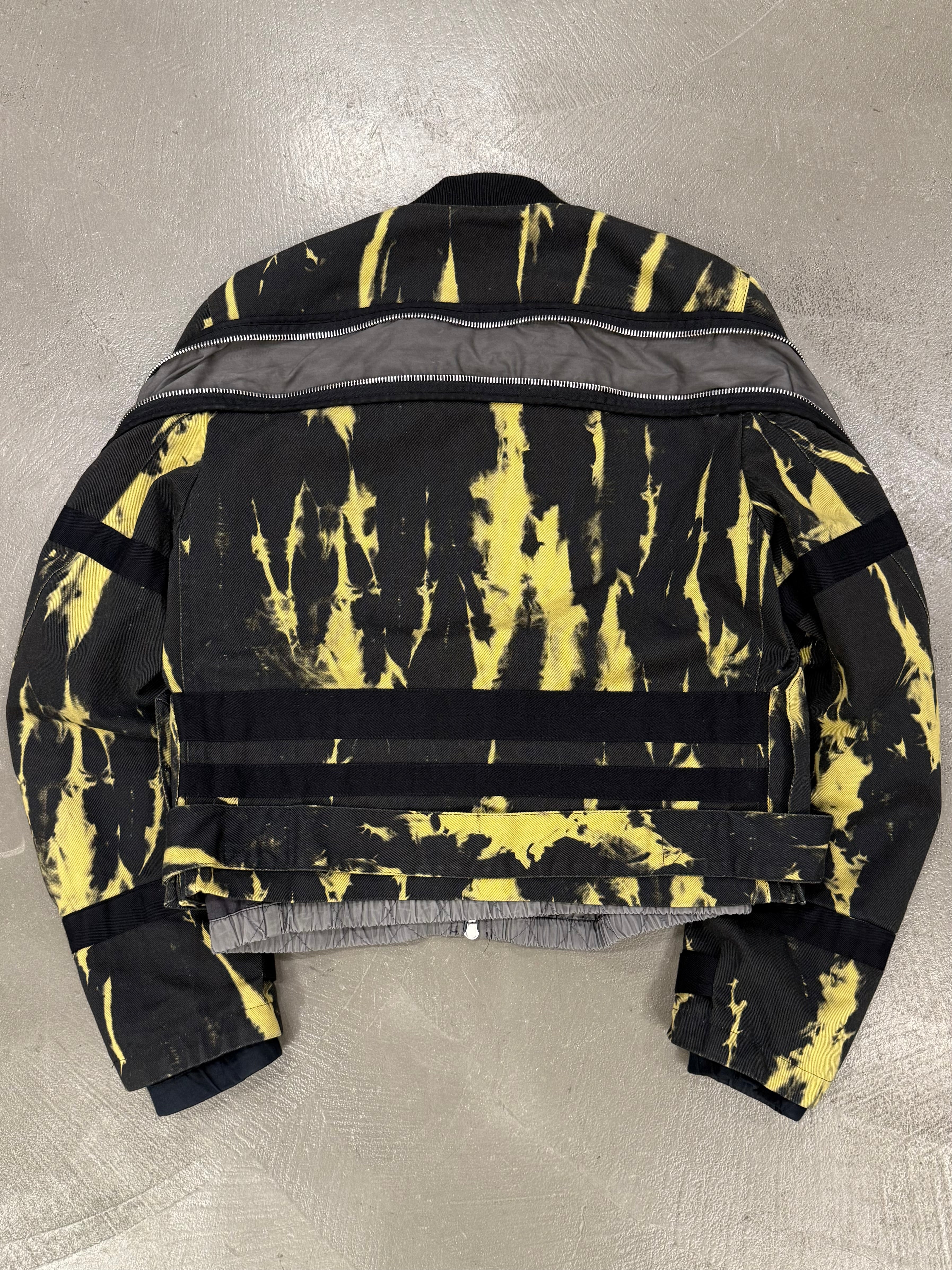 A/W2014 Dries Van Noten runway back-zip bomber jacket