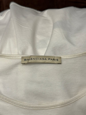 2007 Balenciaga by Nicolas Ghesquière futuristic graphic t-Shirt