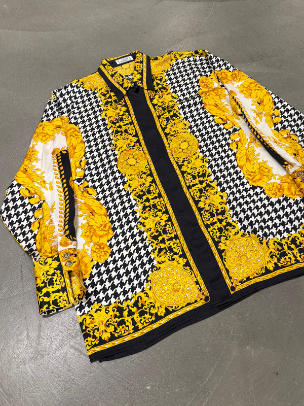 1993 Gianni Versace iconic baroque silk shirt