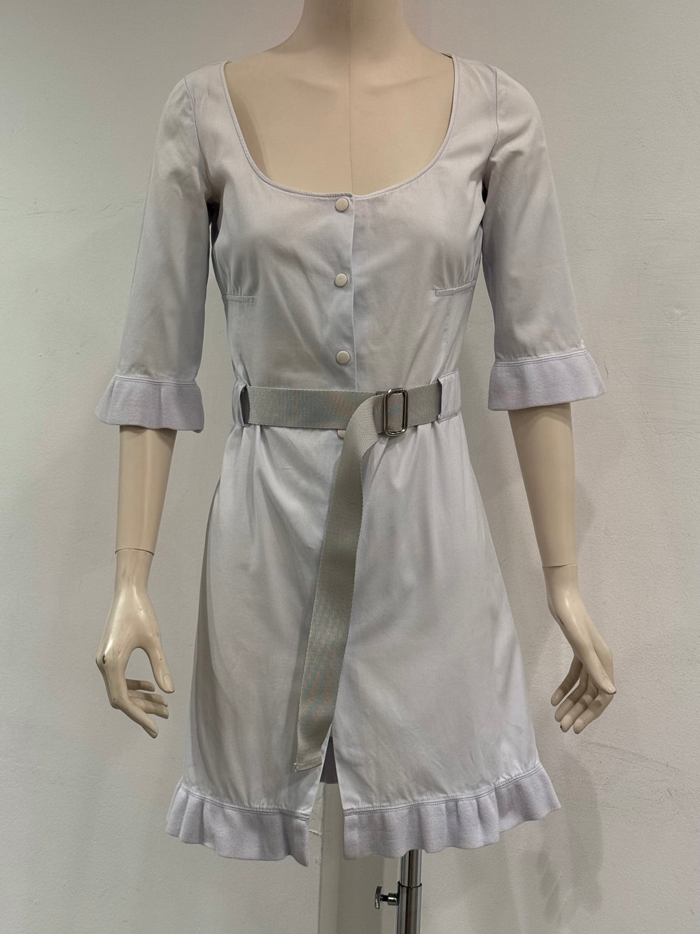 2000s Miu Miu belted dress