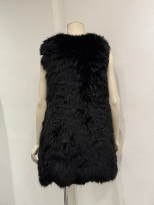 2000s Yves Saint Laurent by Tom Ford real fur vest