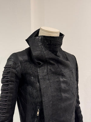 A/W2010 Rick Owens “GLEAM” blistered leather jacket