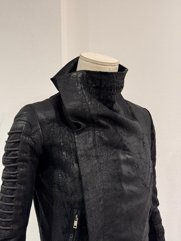 A/W2010 Rick Owens “GLEAM” blistered leather jacket