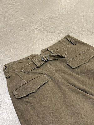 Yohji Yamamoto 2-tuck cargo pants