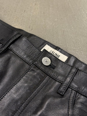 2020s Celine leather trousers
