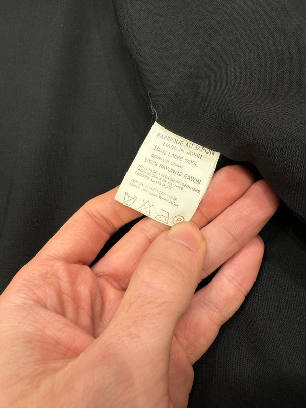 2000s Yohji Yamamoto wool black vest