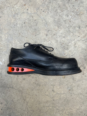 SS1997 Dirk Bikkembergs “Easy Rider” orange derby boots