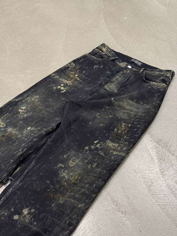 S/S2023 Balenciaga "The Mud Show" destroyed denim