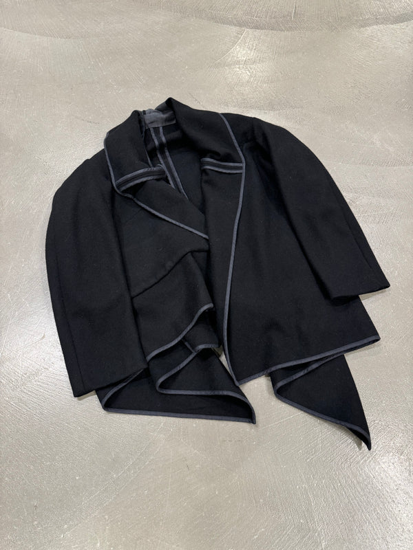 1990s Comme des Garçons asymmetrical wool jacket