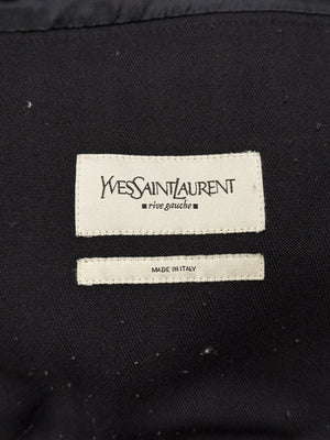 2000s Yves Saint Lauren by Pilati wool officer military jacket