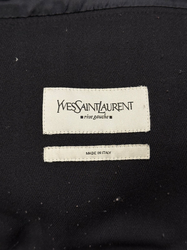 2000s Yves Saint Lauren by Pilati wool officer military jacket
