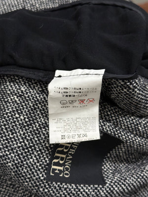 2000s Gianfranco Ferré paneled tweed jacket