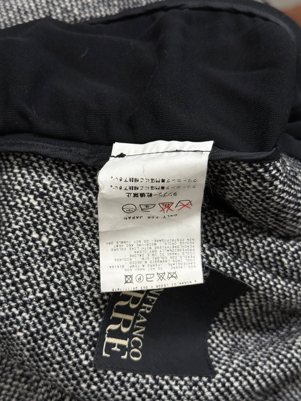 2000s Gianfranco Ferré paneled tweed jacket