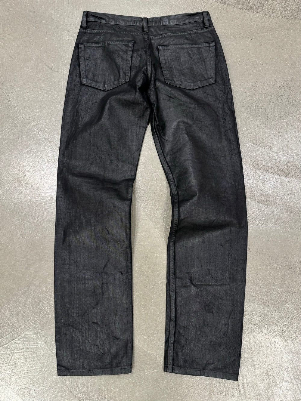 2000s Roberto Cavalli coated jeans