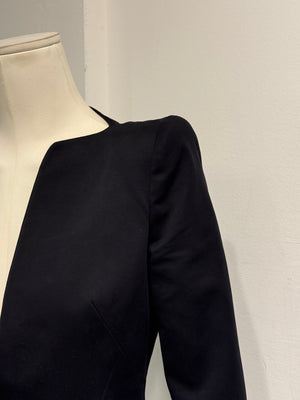 2012 Alexander McQueen sculptural wool blazer