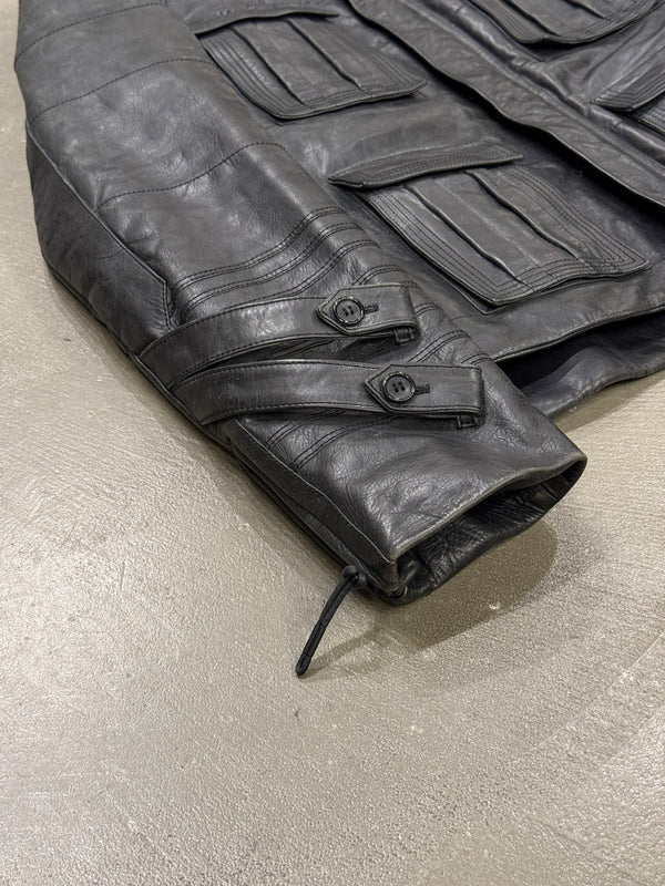 A/W2003 Dior by Hedi Slimane "Luster" Campaign M65 leather jacket