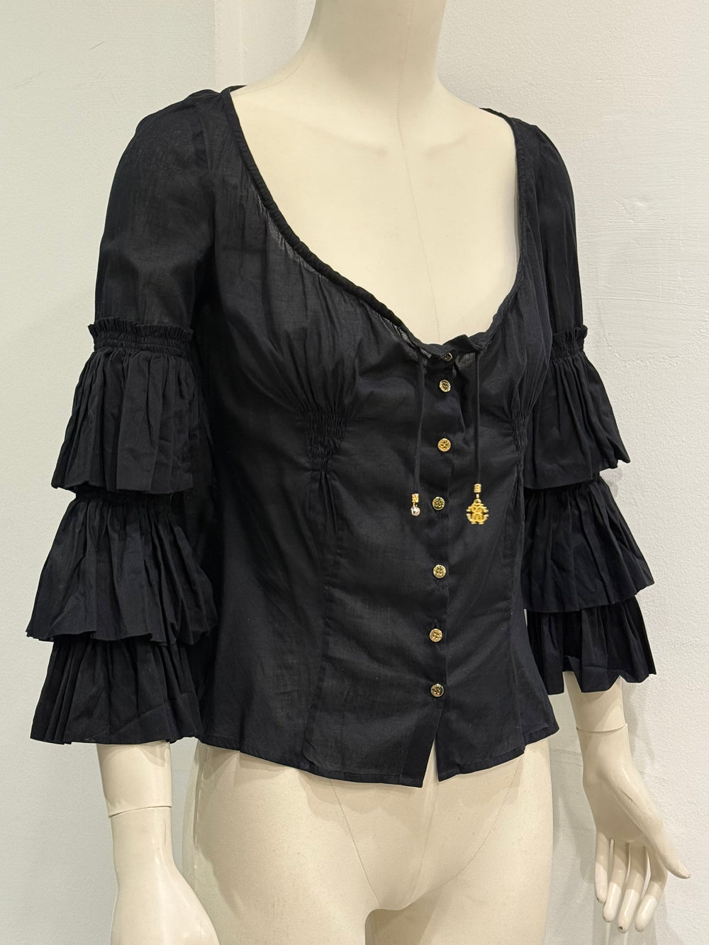 2000s Roberto Cavalli blouse top