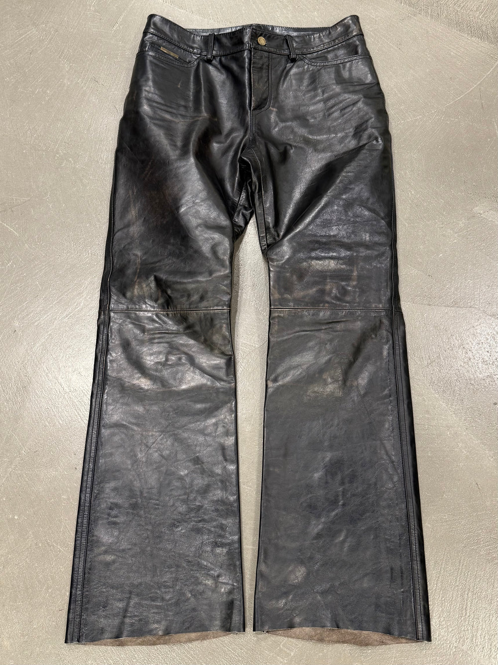 A/W2001 Roberto Cavalli leather pants