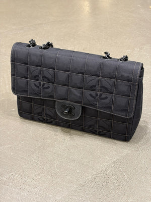 2002 Chanel travel flap bag