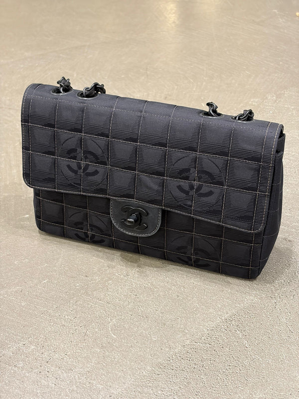 2002 Chanel travel flap bag