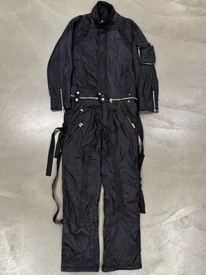 AW2003 Dolce & Gabbana bondage parachute runway jumpsuit/set