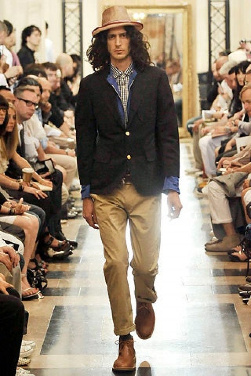 S/S2009 Junya Watanabe Comme des Garçons runway hybrid reversible jack
