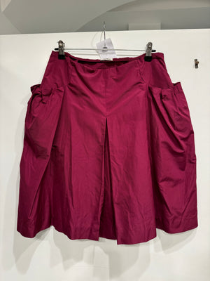 2008 Miu Miu egg cell pockets nylon skirt