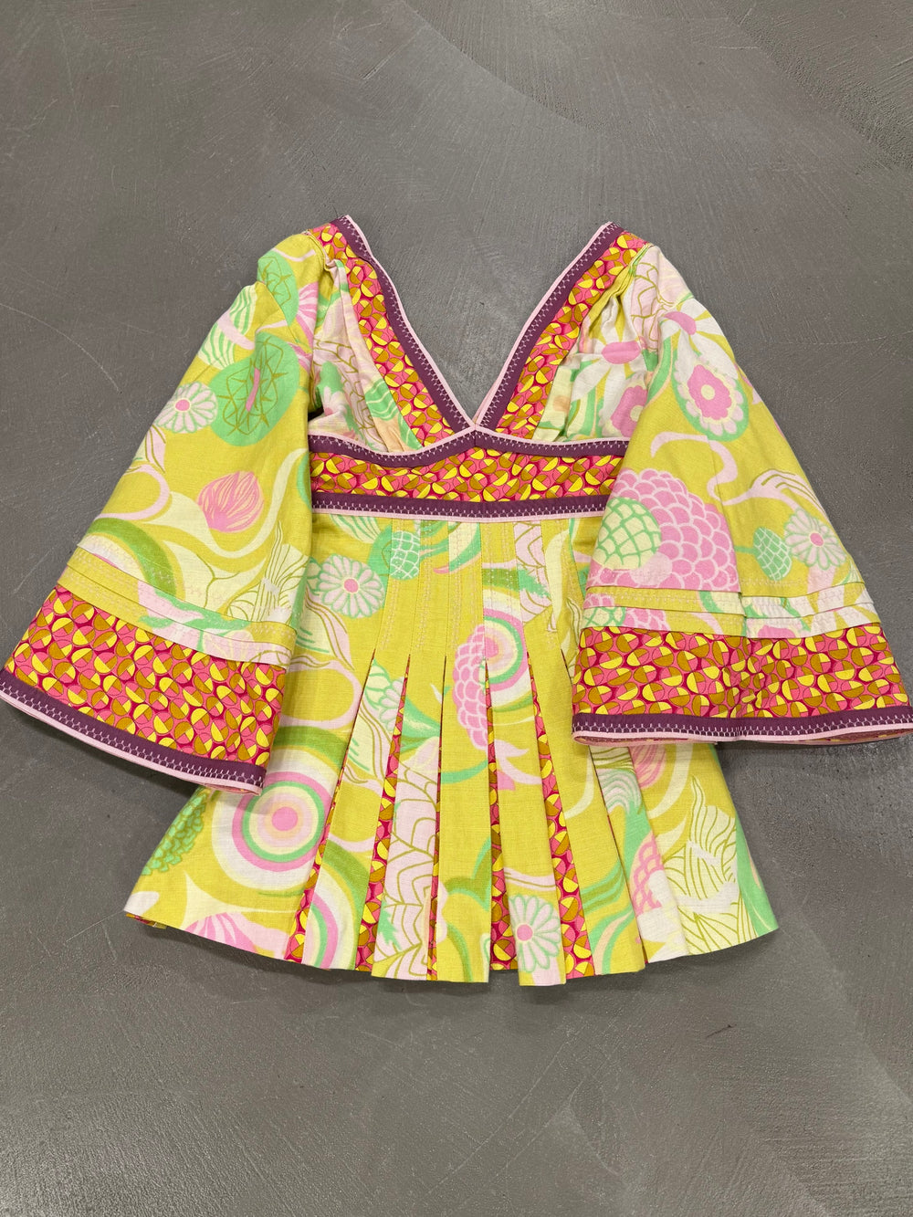 S/S2004 Dolce & Gabbana floral abstract mini dress