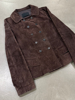 2000s Prada leather jacket