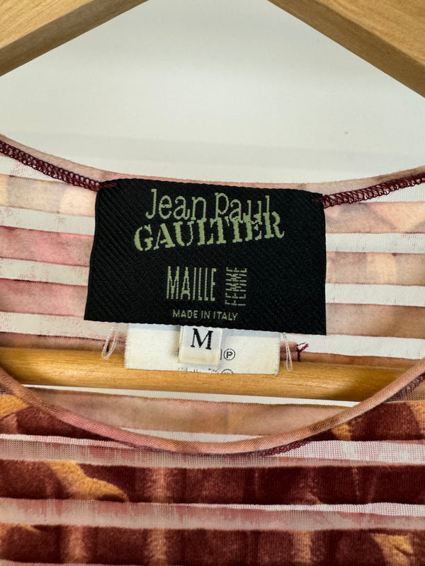 SS2001 Jean Paul Gaultier satan demon tank mesh top