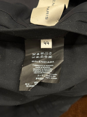 2013 Balenciaga by Ghesqiere paneled military jacket