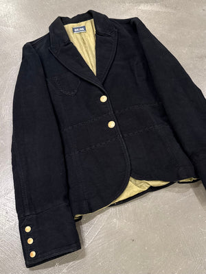 2000s Jean Paul Gaultier bull patch jacket