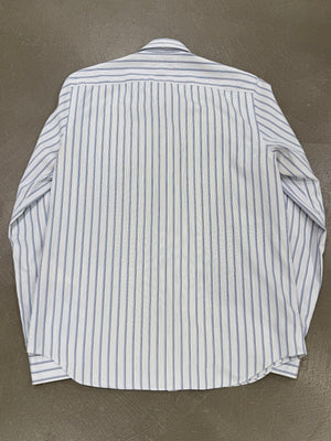 2000s Junya Watanabe cargo-pocket striped shirt
