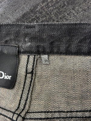 A/W2008 Dior Homme waxed jeans