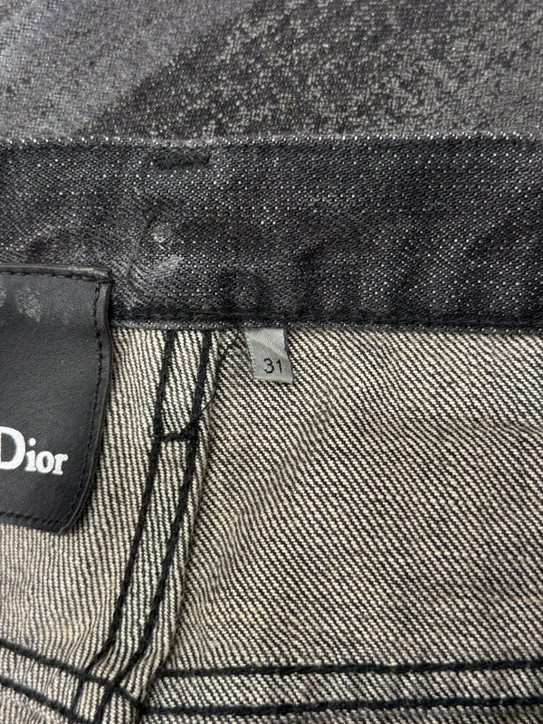 A/W2008 Dior Homme waxed jeans