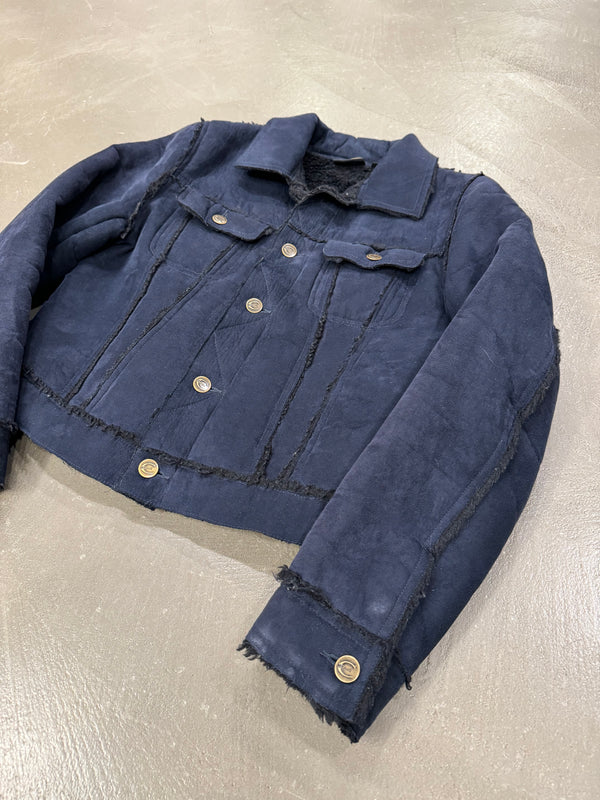 2000s CAVALLI faux shearling jacket