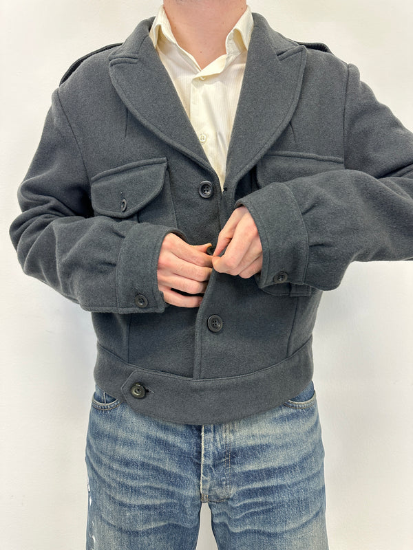 2000s Miu Miu Cargo wool cropped jacket