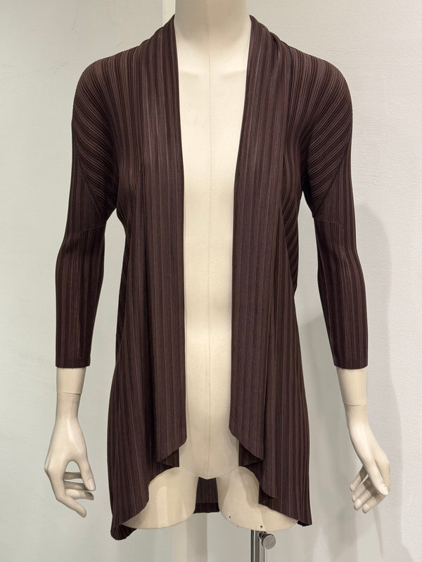 2000s Issey Miyake “Pleats Please” cardigan