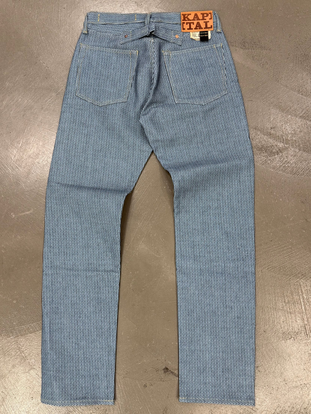 2010s Kapital century denim monkey cisco jeans