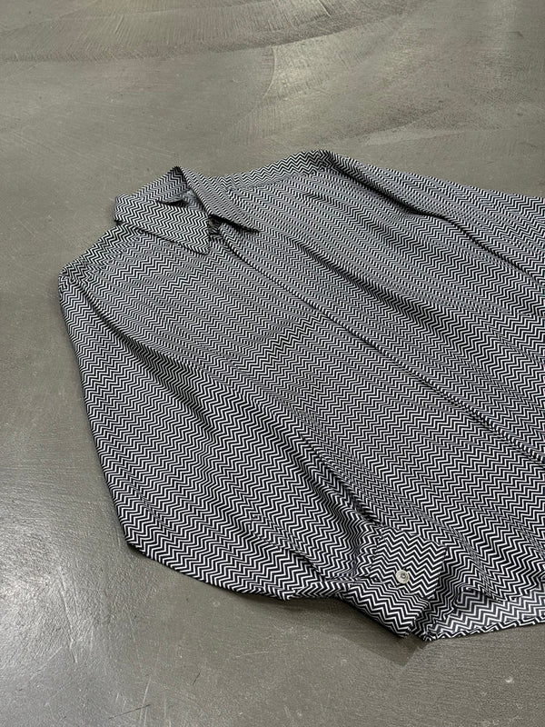 1990s Versace long sleeve silk shirt