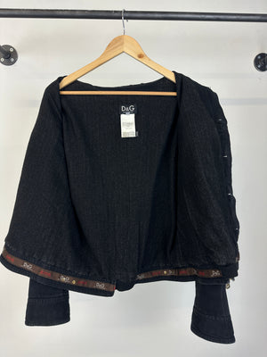 AW2003 Dolce & Gabbana backzip jacket