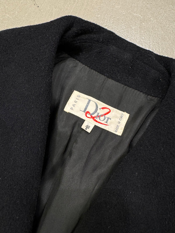 1980s Christian Dior cashmere wool coat