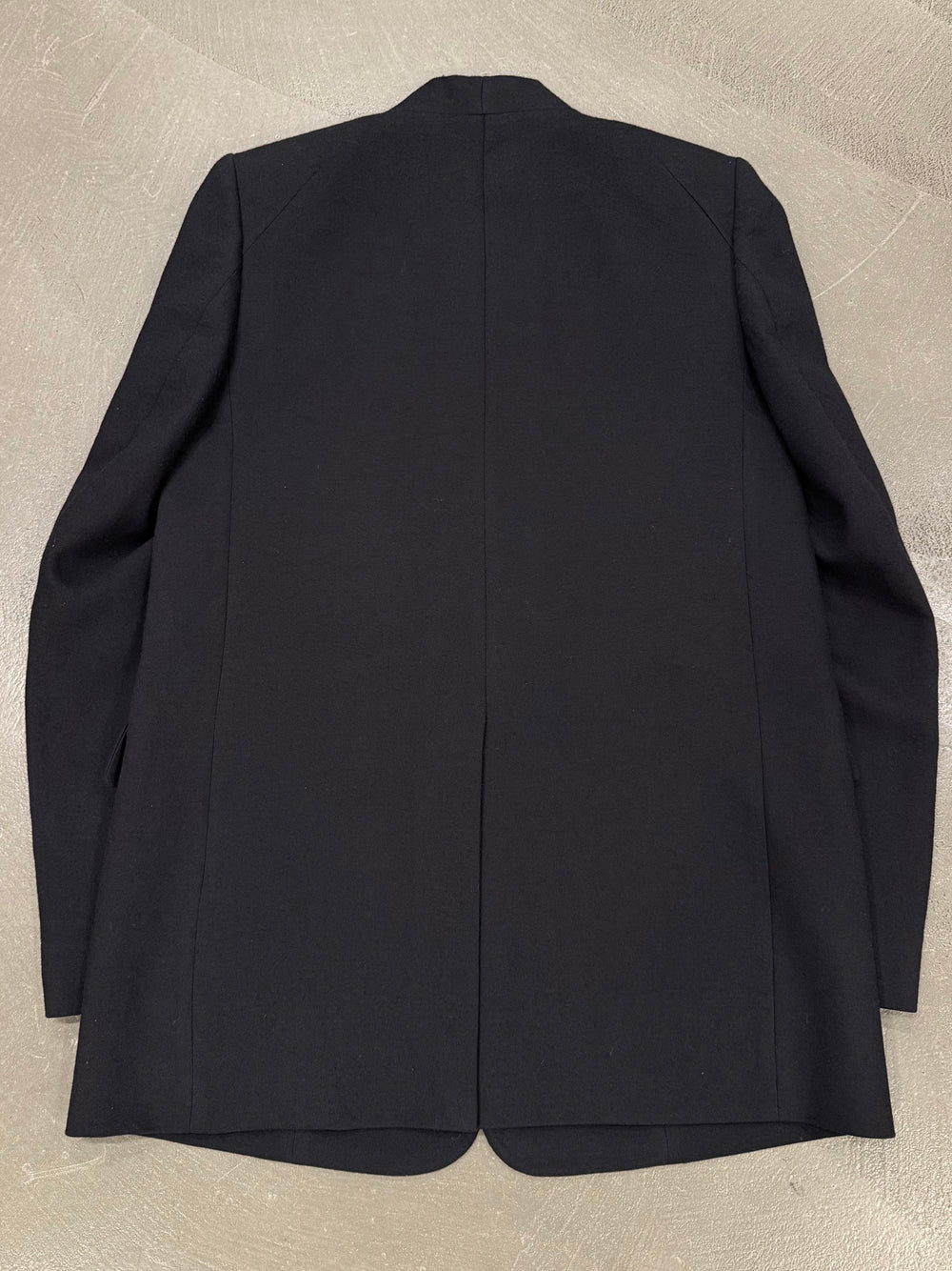 2020s Ann Demeulemeester collarless blazer jacket