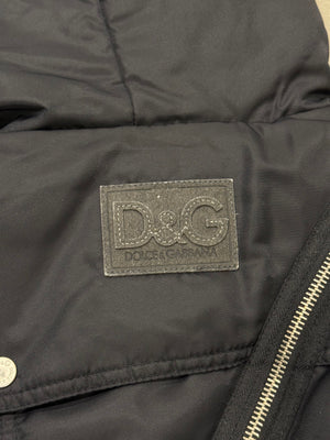 A/W2003 Dolce & Gabbana multi-zipper tornado cargo jacket