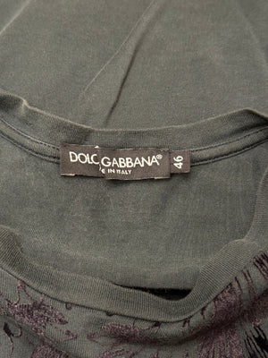 2010s Dolce & Gabbana baroque filigree graphic t-Shirt