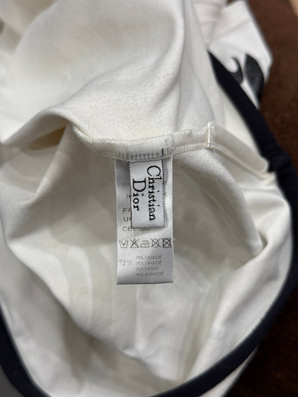 S/S2002 Christian Dior by Galliano gothic hardcore logo top