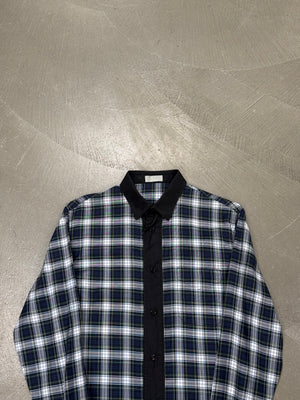 F/W2005 Dior by Hedi Slimane “fireworks” runway plaid shirt