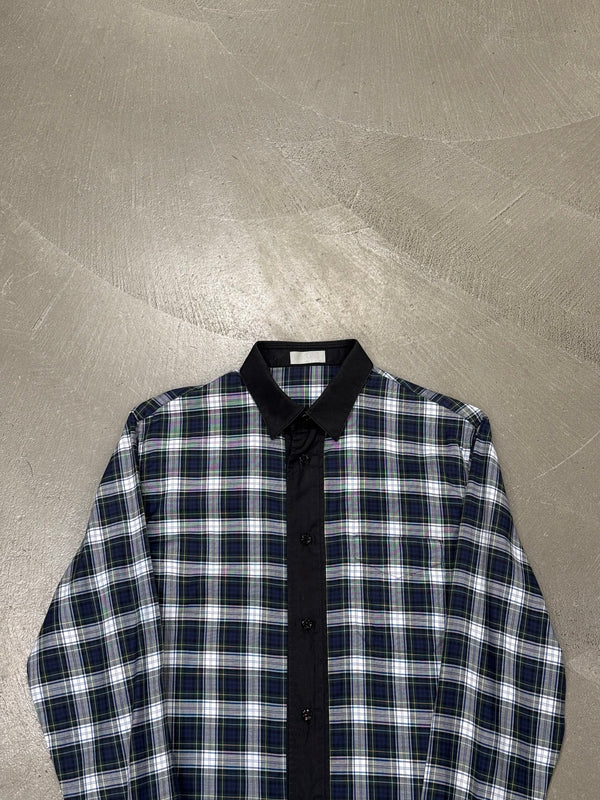 F/W2005 Dior by Hedi Slimane “fireworks” runway plaid shirt