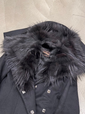 2000s Roberto Cavalli real fur coat