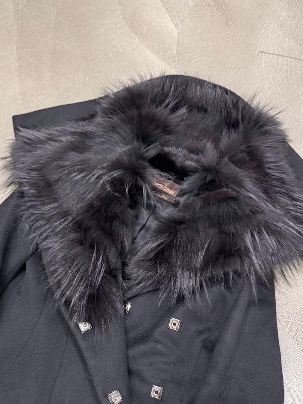 2000s Roberto Cavalli real fur coat